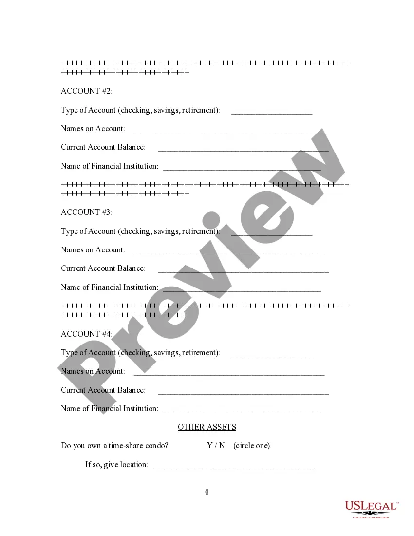 Get Bankruptcy Client Interview Form Preview Bankruptcy Client Interview Form