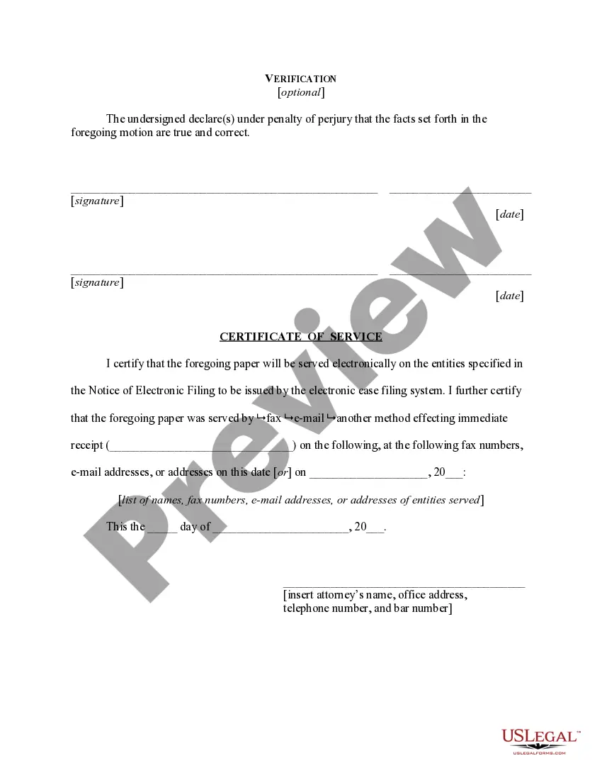 Get Motion to impose stay Preview Motion to impose stay