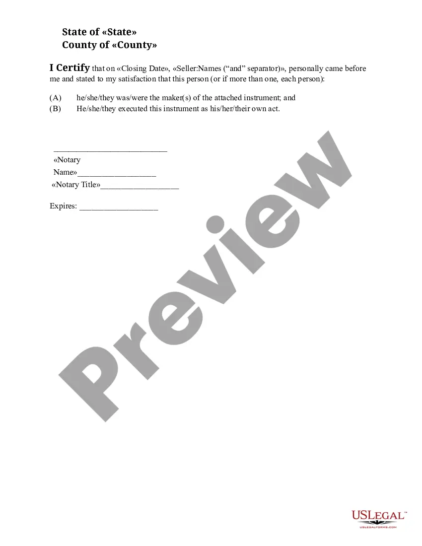 Preview Bill of Sale for Personal Property