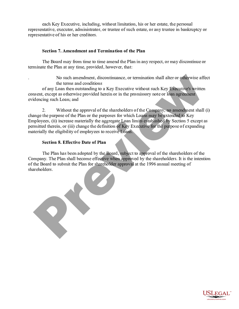 page 6 Stock Purchase Assistance Plan of Gilbert Associates, Inc. preview