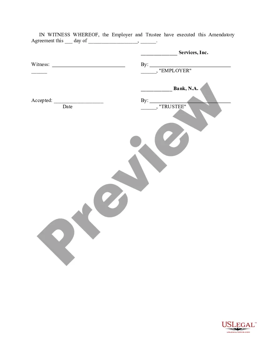Get Amendatory Agreement Preview Amendatory Agreement