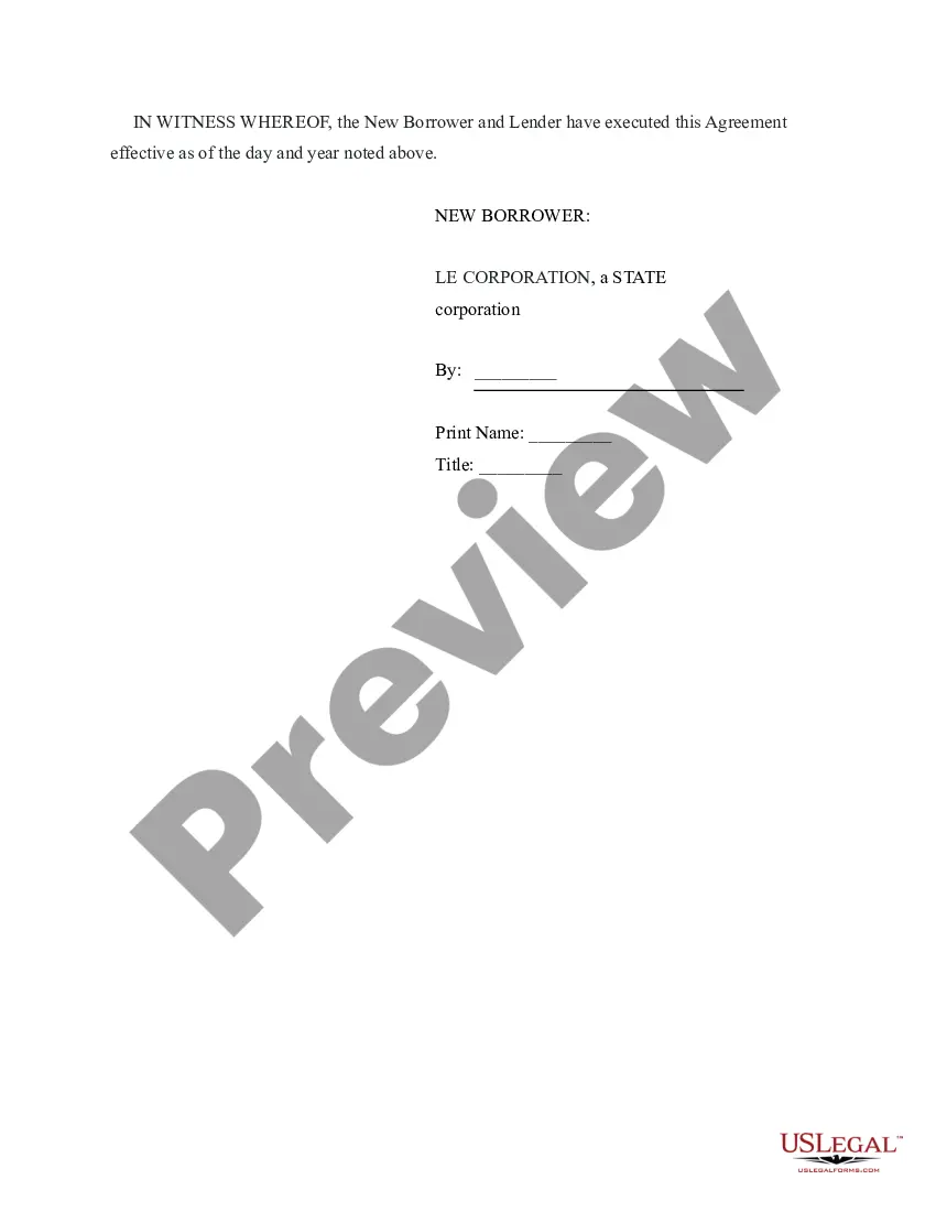 Get Assumption and Modification of Note and Loan Agreement Preview Assumption and Modification of Note and Loan Agreement