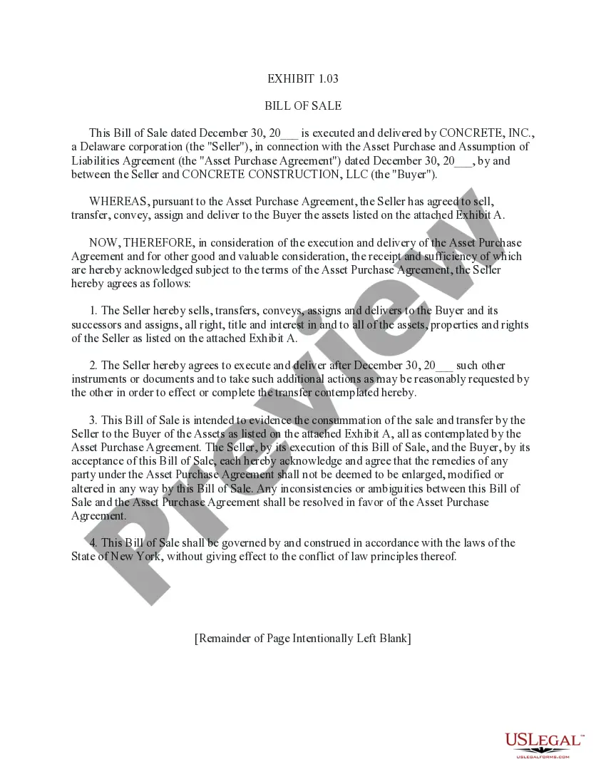 Get Asset Purchase and Assumption of Liabilities Agreement Preview Asset Purchase and Assumption of Liabilities Agreement