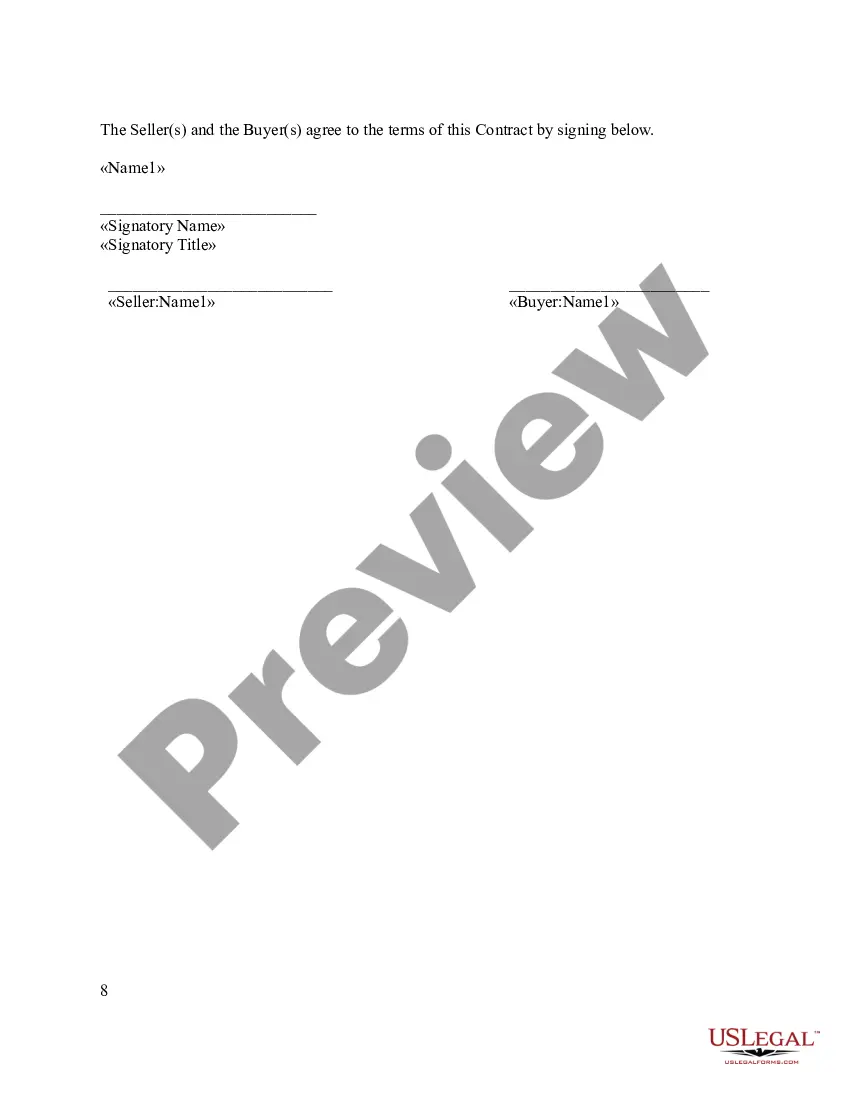 Preview New Construction Contract