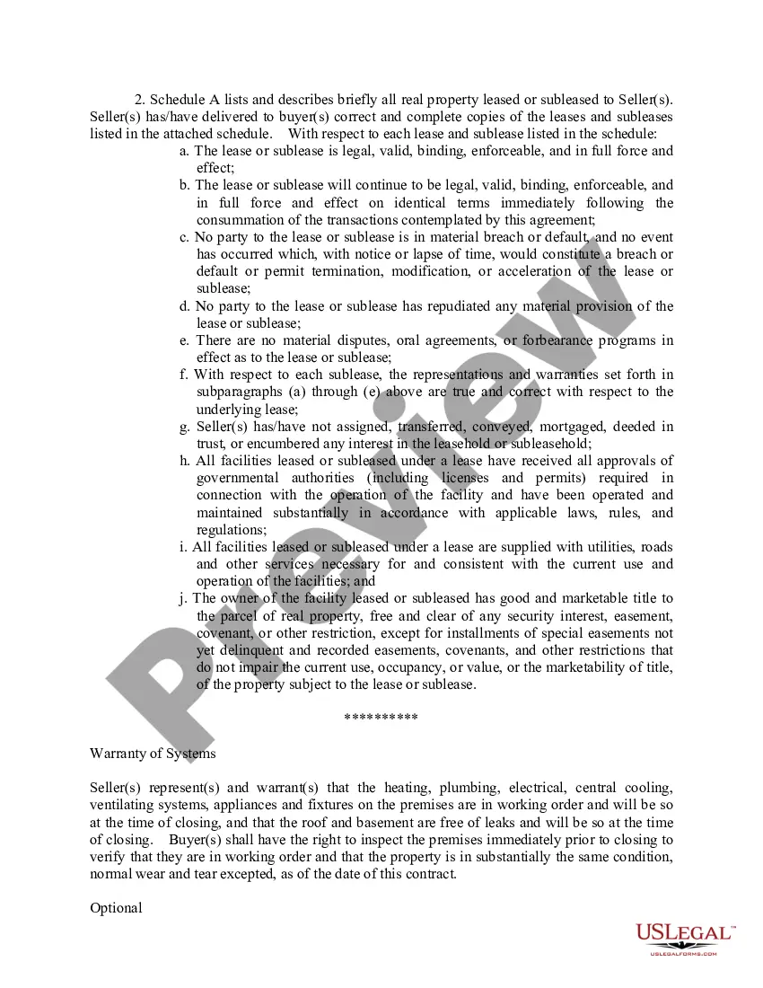 Get Seller Representations Clauses: Contract for Real Property Preview Seller Representations Clauses: Contract for Real Property
