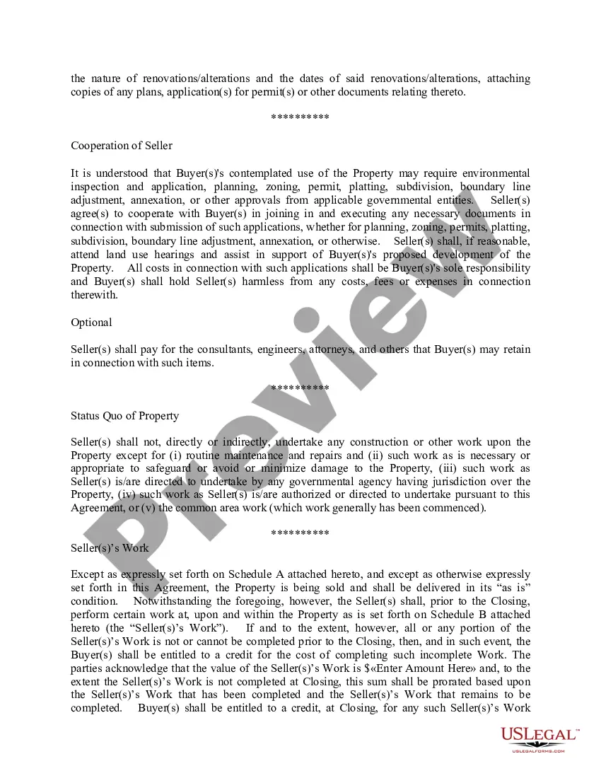 Get Seller Representations Clauses: Contract for Real Property Preview Seller Representations Clauses: Contract for Real Property