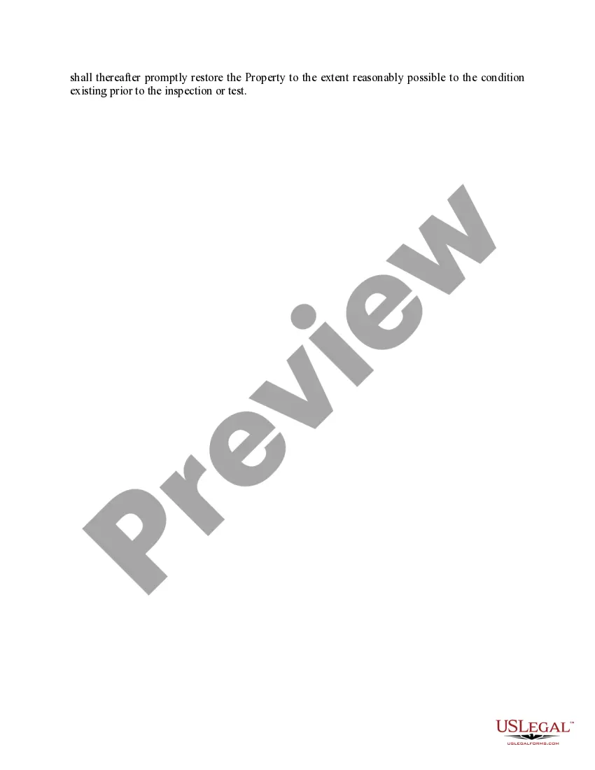 Preview Due Diligence Clauses: Contract for Real Property