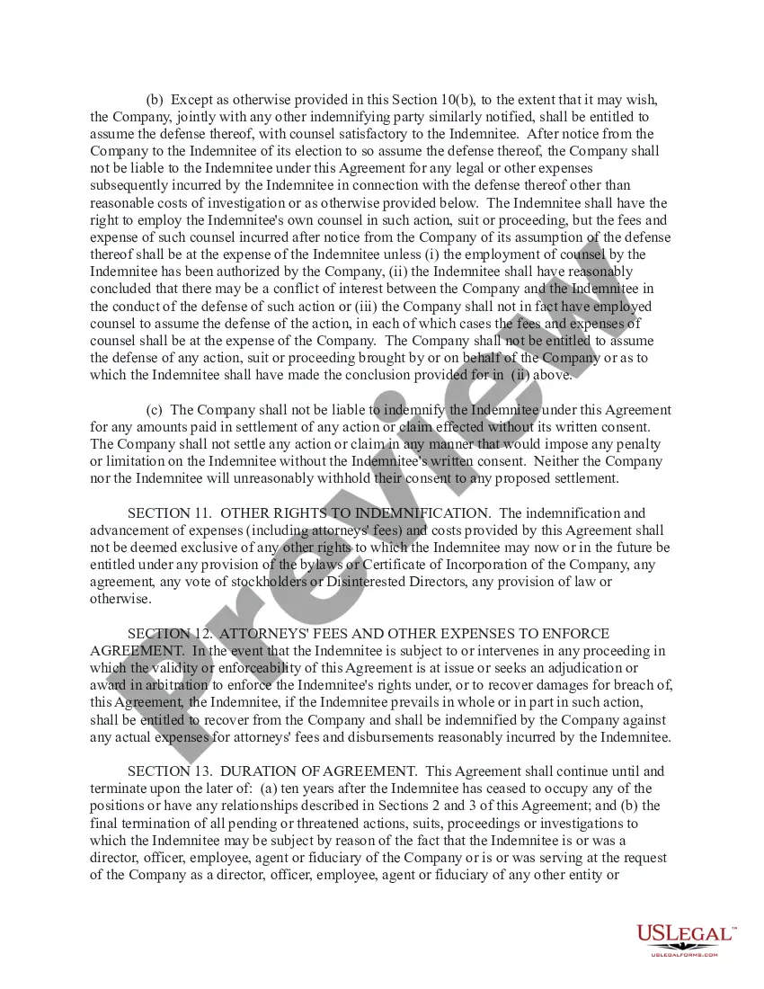 Get Simple Indemnity Agreement Preview Simple Indemnity Agreement