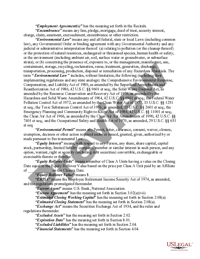 Preview Asset Purchase Agreement