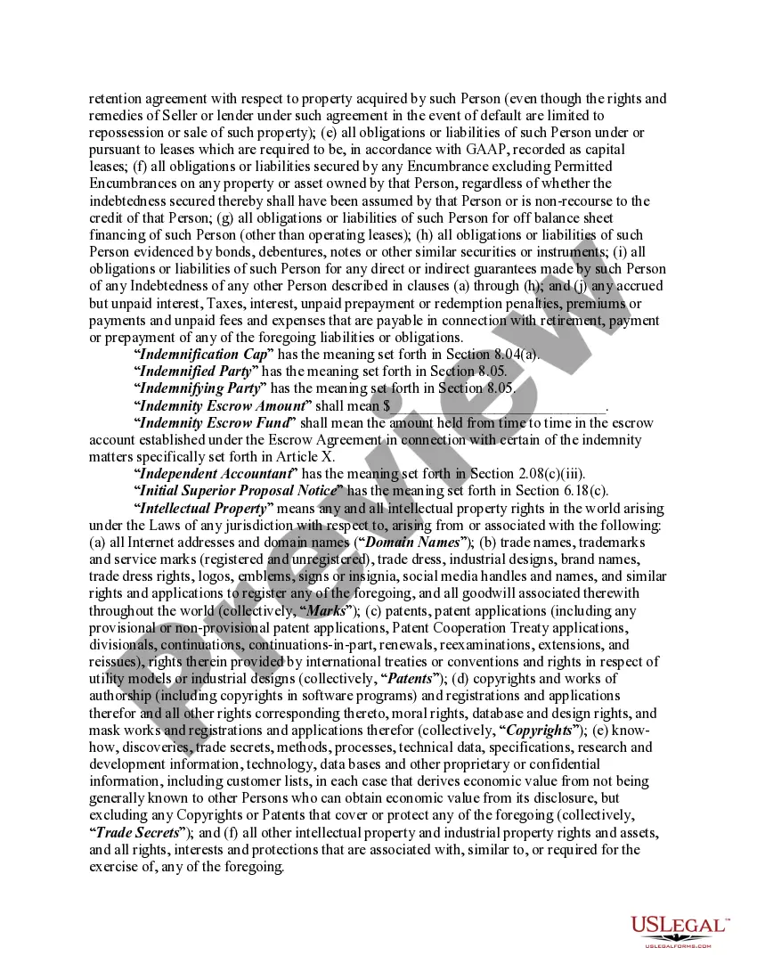 Preview Asset Purchase Agreement