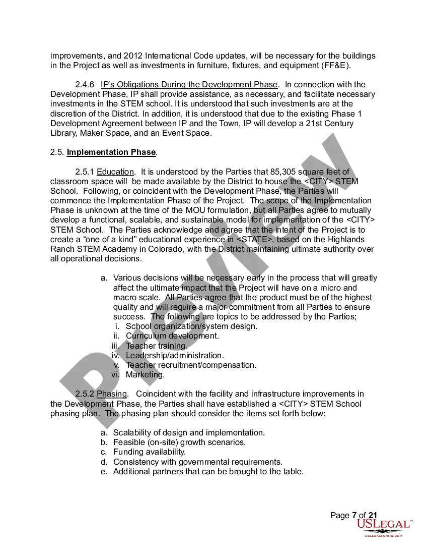 Get Memorandum of Understanding between a Town, County, District and Corporation Preview Memorandum of Understanding between a Town, County, District and Corporation