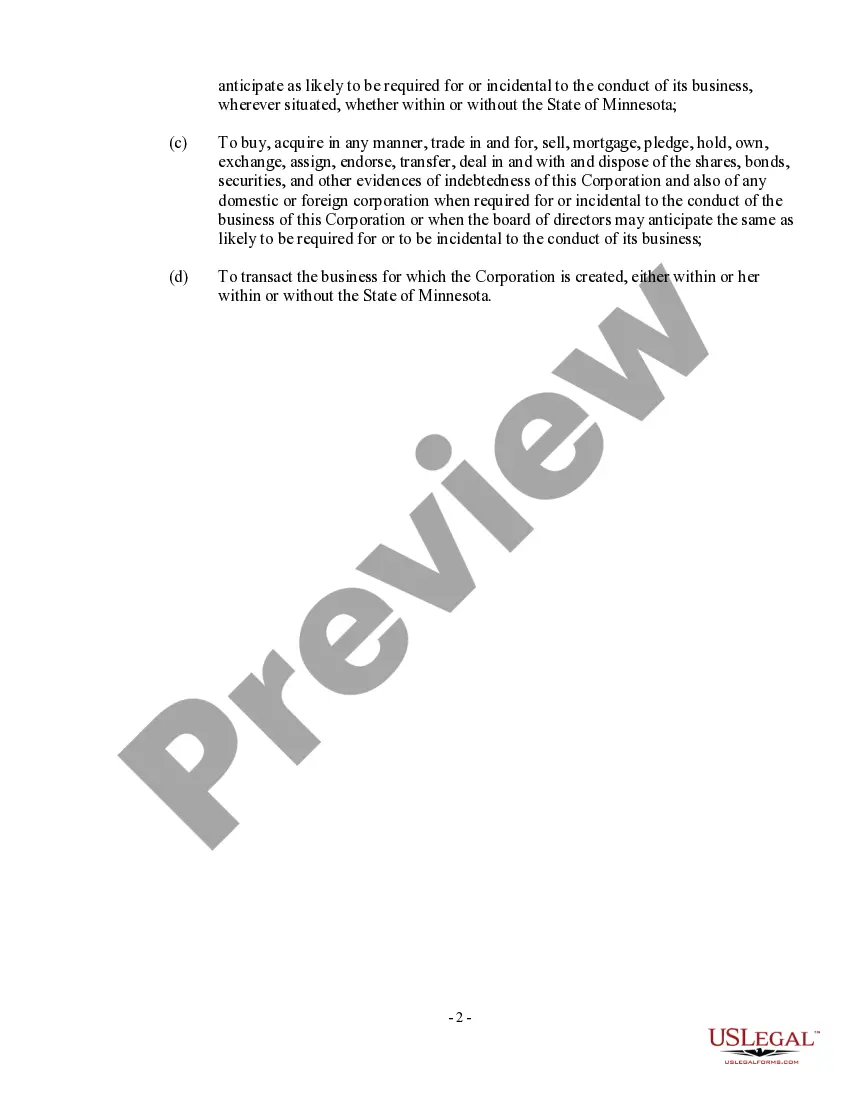 Get Amendment to Articles of Incorporation Preview Amendment to Articles of Incorporation