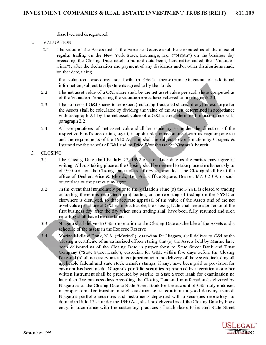 Get Agreement and Plan of Reorganization and Liquidation by Niagara Share Corp. and Scudder Investment Trust Preview Agreement and Plan of Reorganization and Liquidation by Niagara Share Corp. and Scudder Investment Trust