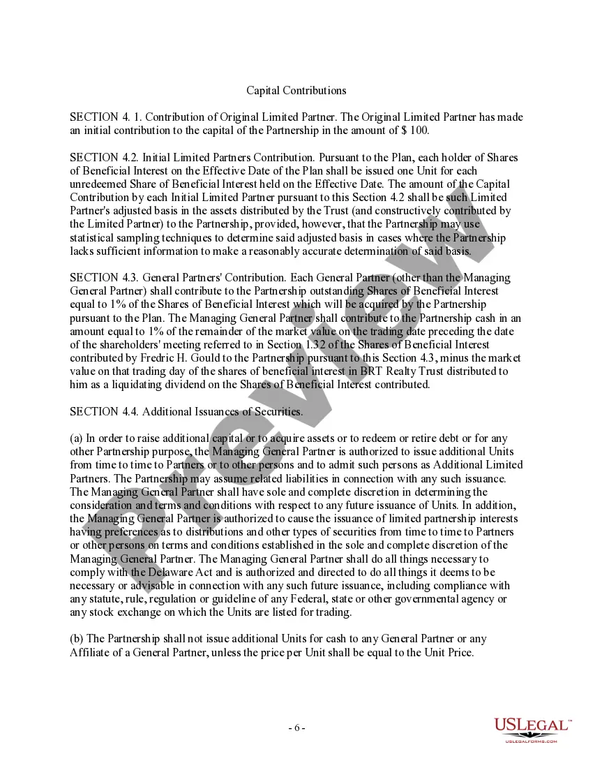 Get Sample Amended and Restated Partnership Agreement of the Partnership Preview Sample Amended and Restated Partnership Agreement of the Partnership