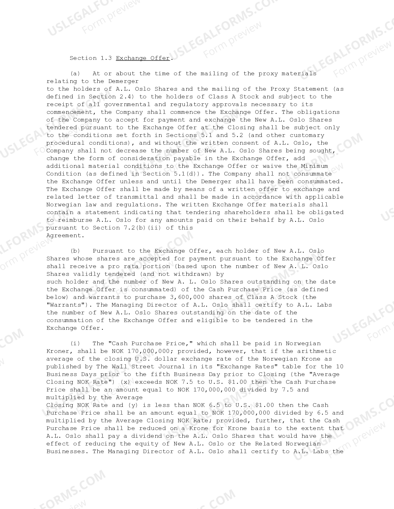 Restructuring Agreement - Restructuring Agreement | US Legal Forms