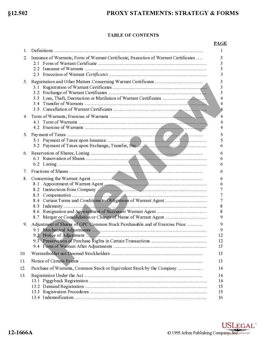 Get Second Warrant Agreement by General Physics Corp. Preview Second Warrant Agreement by General Physics Corp.