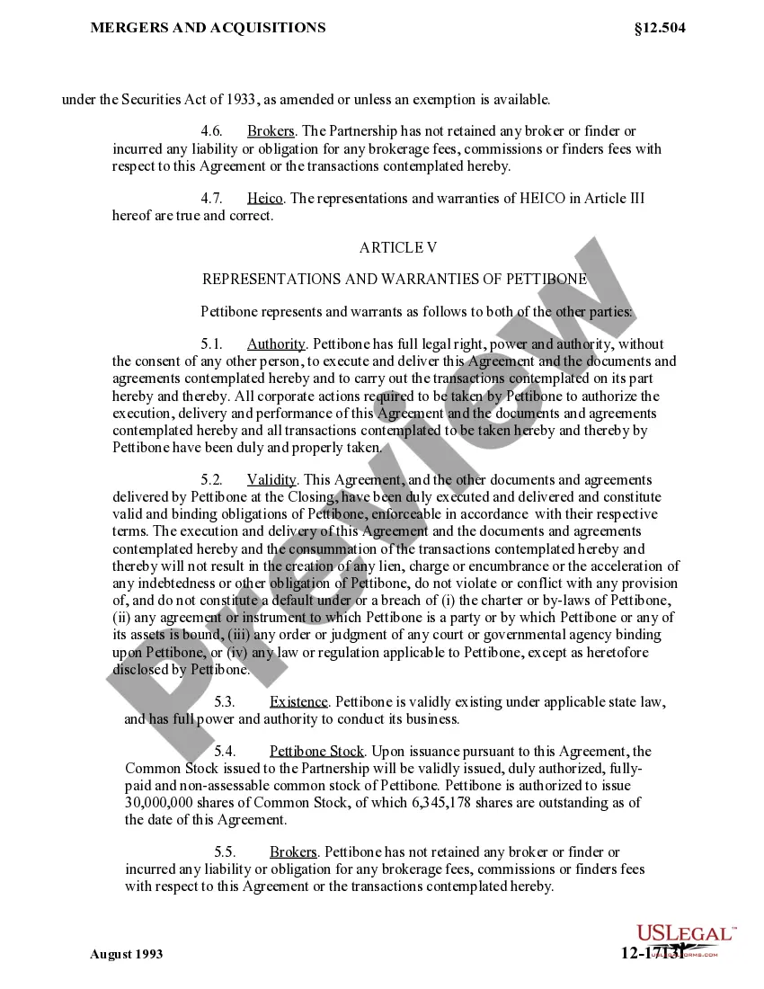 Get Contribution Agreement between Heico, Inc., Heisley Investments LP, and Pettibone Corp. Preview Contribution Agreement between Heico, Inc., Heisley Investments LP, and Pettibone Corp.