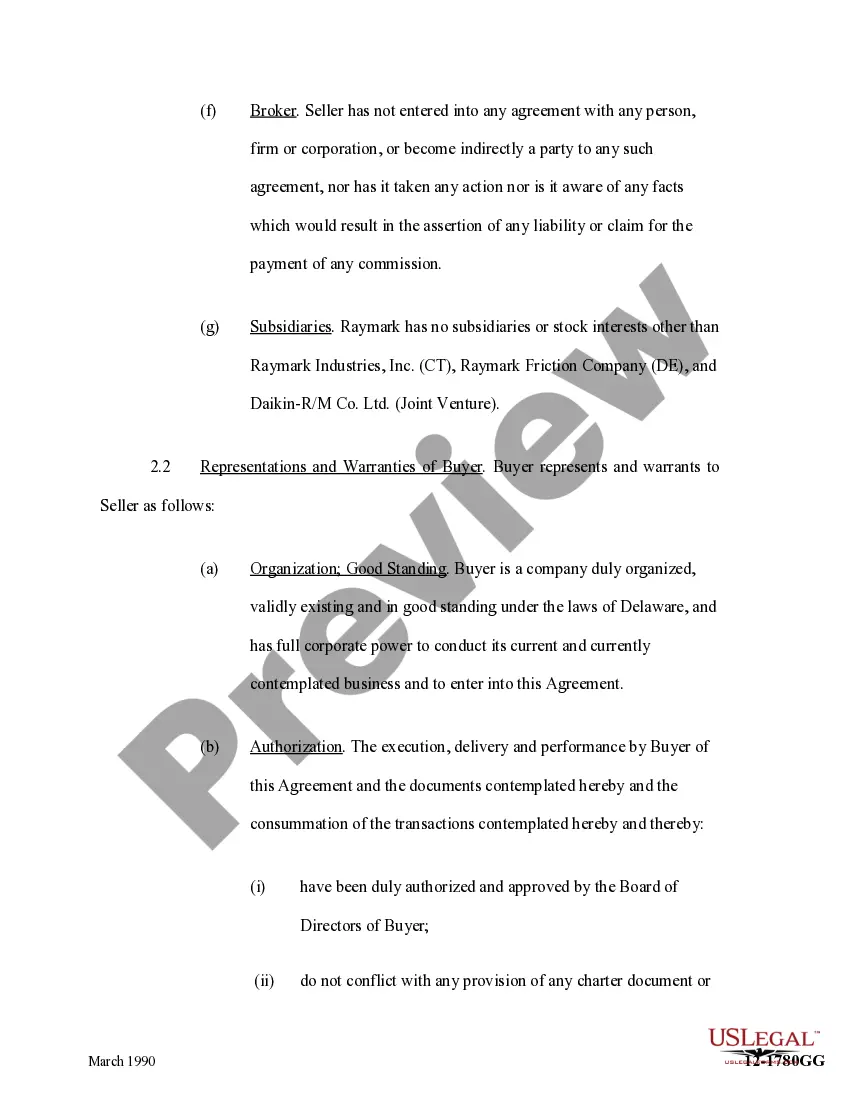 Get Sample Stock Purchase Agreement for Purchase of Common Stock of Wholly-Owned Subsidiary by Separate Corporation Preview Sample Stock Purchase Agreement for Purchase of Common Stock of Wholly-Owned Subsidiary by Separate Corporation