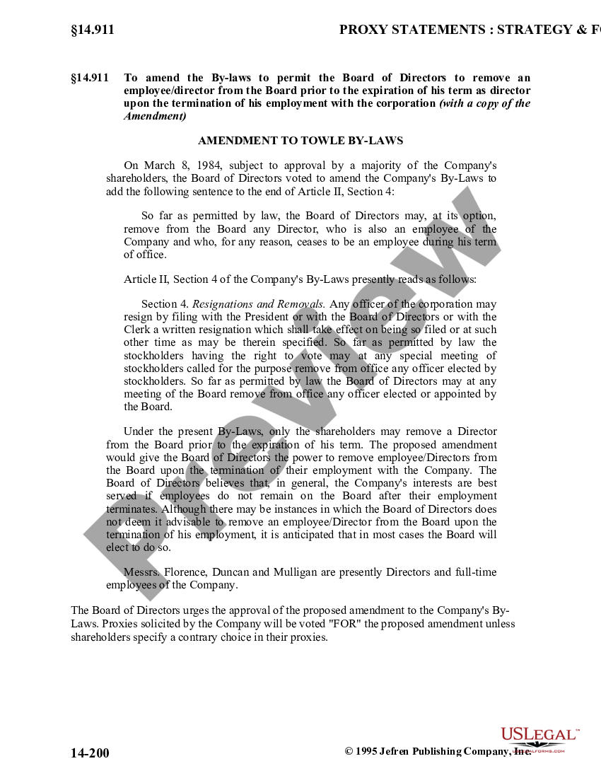 Nonprofit Bylaw Amendment Template Nonprofit Bylaw Amendment Template