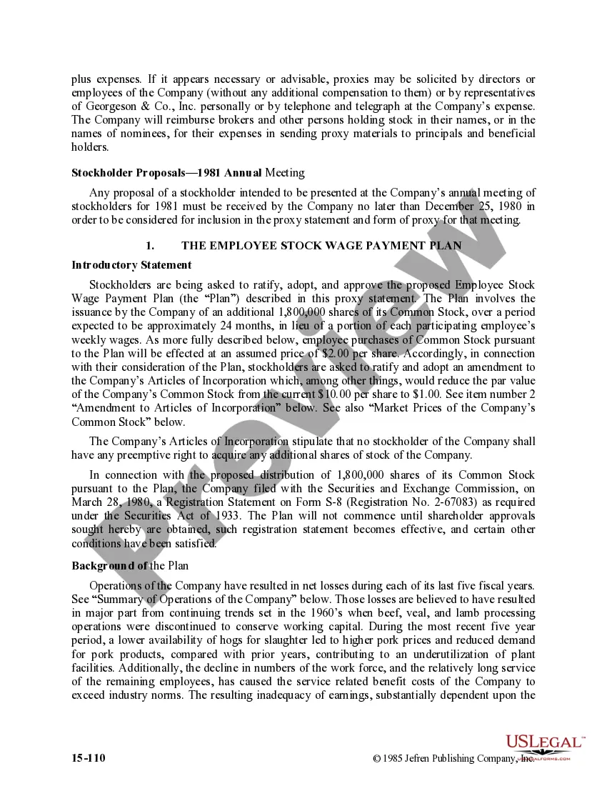 Get Proxy Statement with exhibits of The Rath Packing Co. Preview Proxy Statement with exhibits of The Rath Packing Co.
