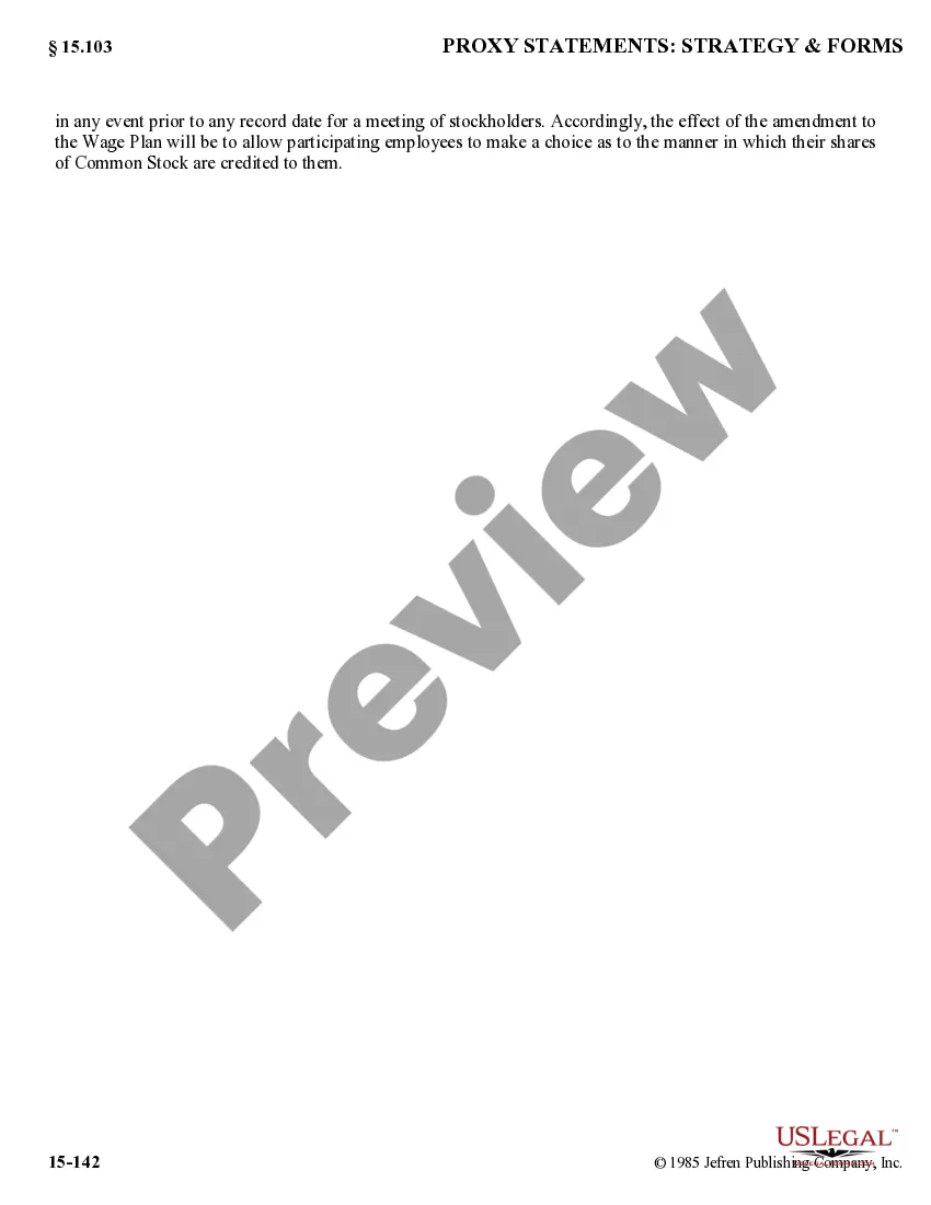 Preview Proxy Statement
