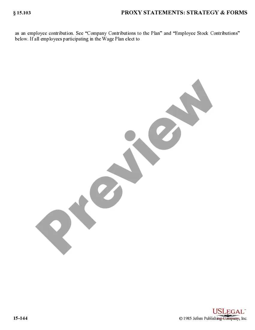 Preview Proxy Statement