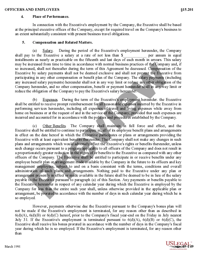 Get Proposal to ratify an Executive Employment Agreement with copy of agreement Preview Proposal to ratify an Executive Employment Agreement with copy of agreement