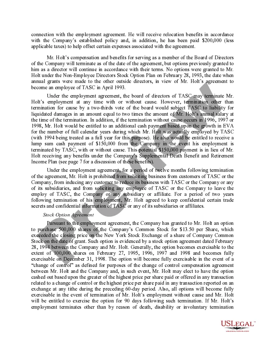 Get Approval of Employment and Related Agreements Preview Approval of Employment and Related Agreements