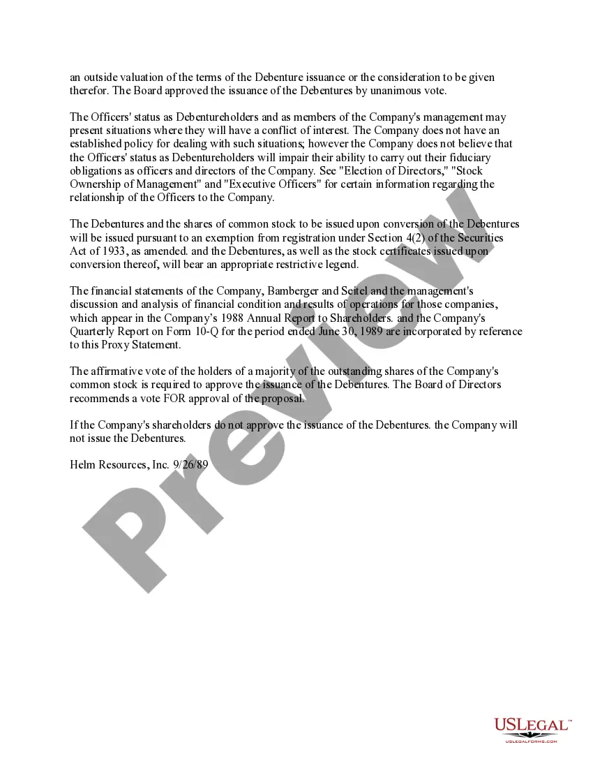 Get Proposal to authorize and issue subordinated convertible debentures Preview Proposal to authorize and issue subordinated convertible debentures