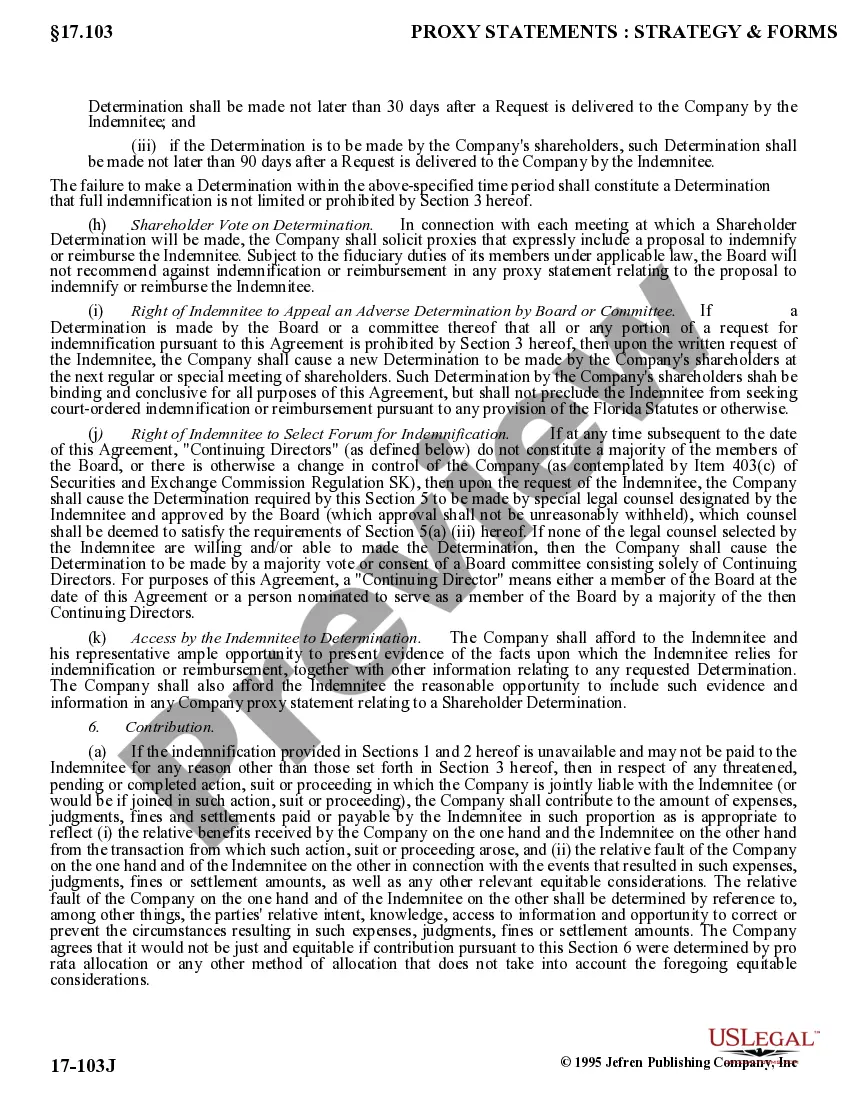 Get Form Indemnification Agreement by Holiday RV Superstores Preview Form Indemnification Agreement by Holiday RV Superstores