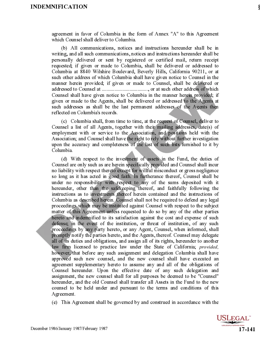 Get Ratification and approval of directors and officers insurance indemnity fund with copy of agreement Preview Ratification and approval of directors and officers insurance indemnity fund with copy of agreement