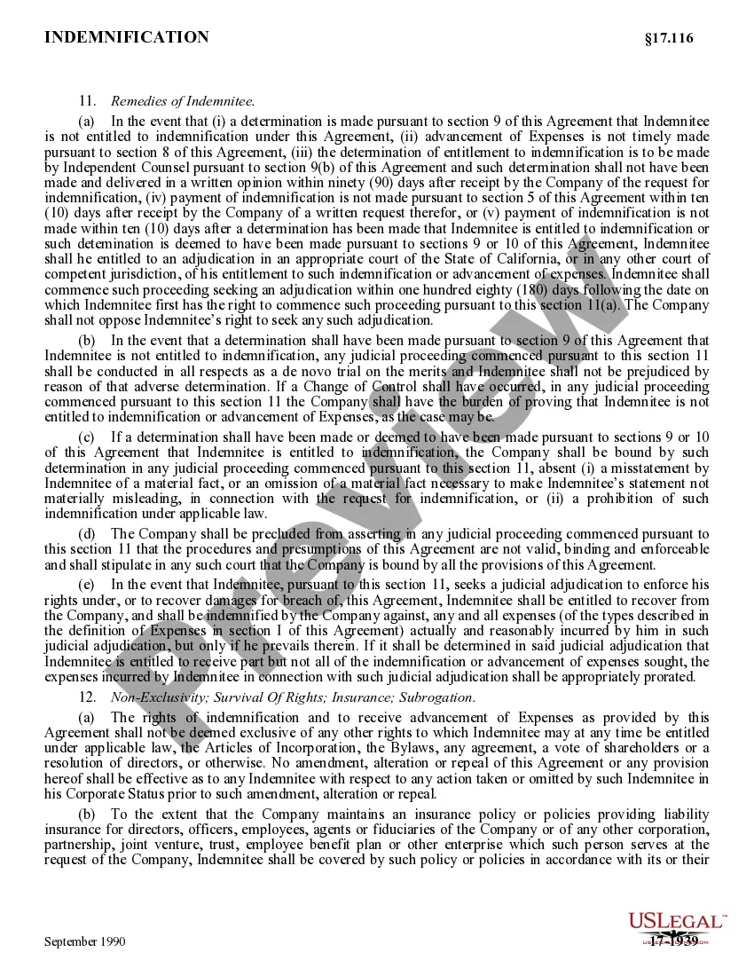 Get Form of Indemnification Agreement by Kyle Technology Corp. Preview Form of Indemnification Agreement by Kyle Technology Corp.