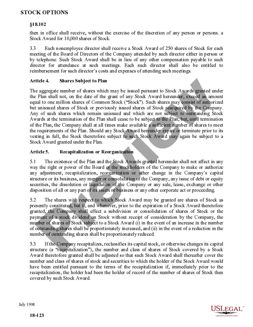 Get Incentive Stock Plan of Chaparral Resources, Inc. Preview Incentive Stock Plan of Chaparral Resources, Inc.