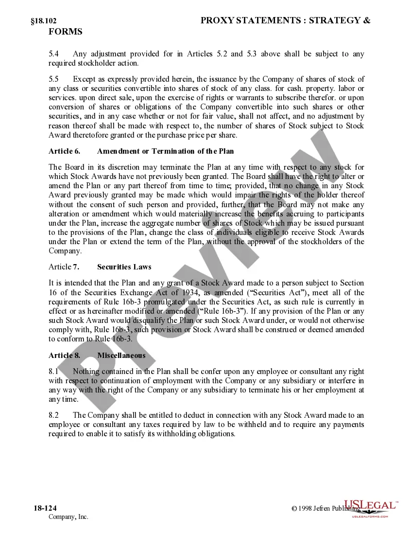 Get Incentive Stock Plan of Chaparral Resources, Inc. Preview Incentive Stock Plan of Chaparral Resources, Inc.