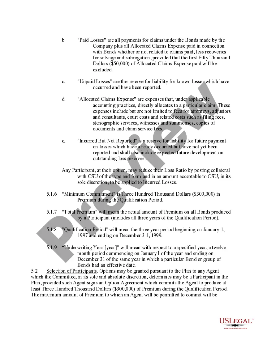 Get Insurance Agents Stock option plan Preview Insurance Agents Stock option plan