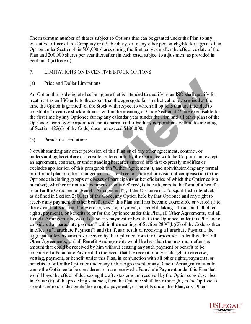 Get Stock Option Plan of Sunrise Assisted Living, Inc., for grant of Incentive Stock Options and Nonqualified Stock Options to employees, consultants and advisers Preview Stock Option Plan of Sunrise Assisted Living, Inc., for grant of Incentive Stock Options and Nonqualified Stock Options to employees, consultants and advisers