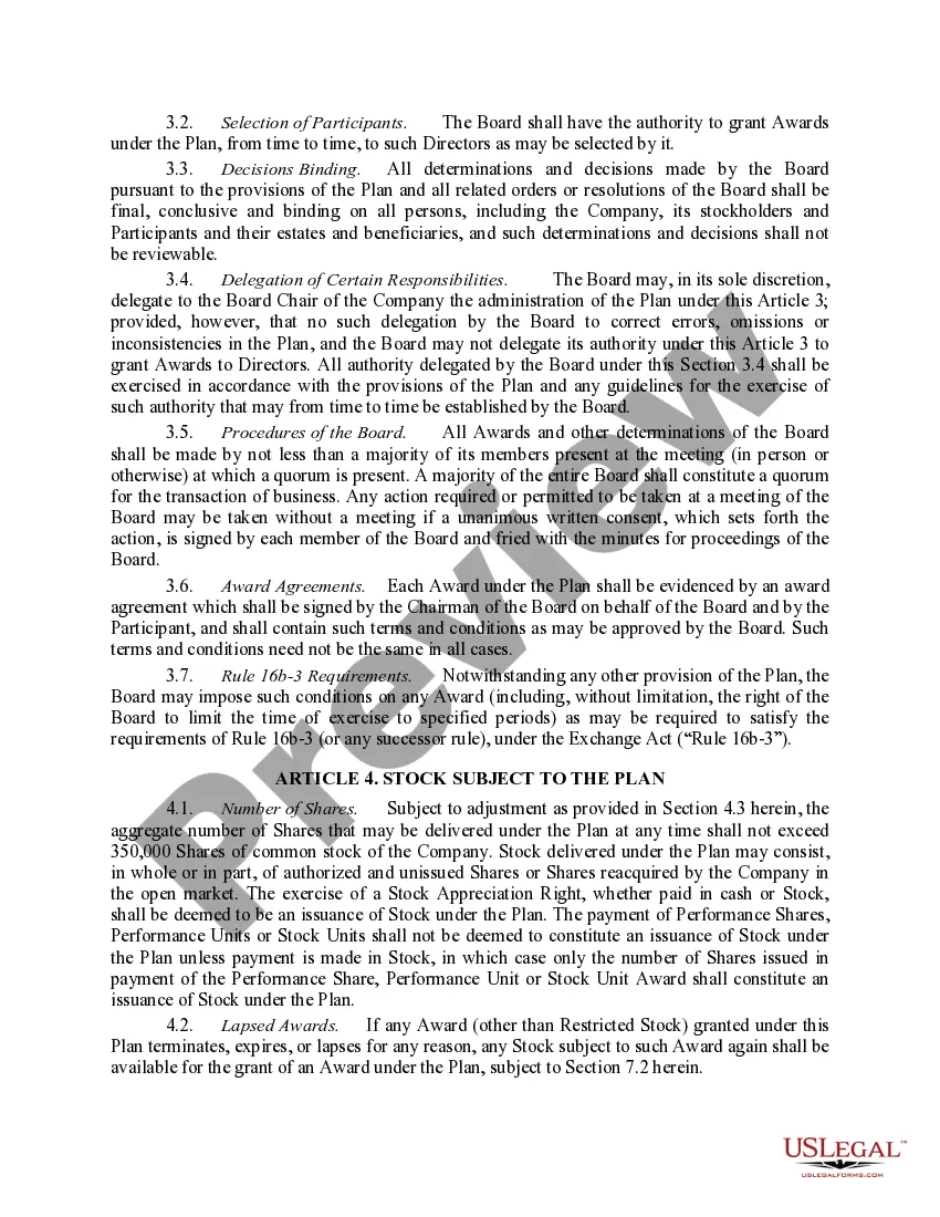 Preview Nonemployee Directors Stock Plan of Jacor Communications, Inc.
