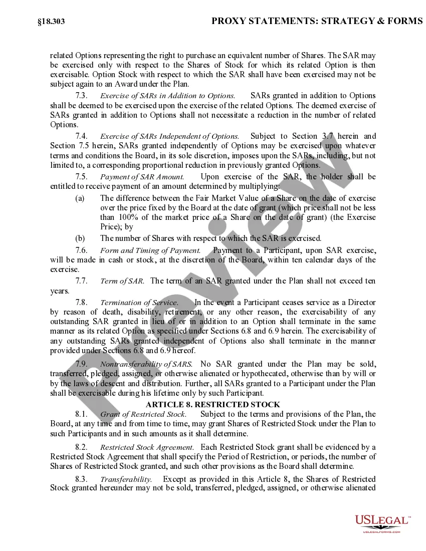 Preview Nonemployee Directors Stock Plan of Jacor Communications, Inc.