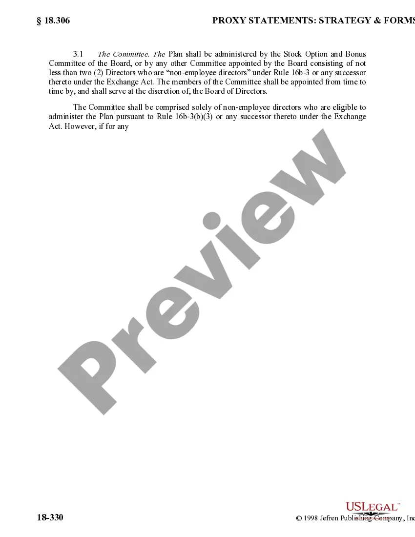 Get Stock Option and Award Plan of Amresco, Inc. Preview Stock Option and Award Plan of Amresco, Inc.