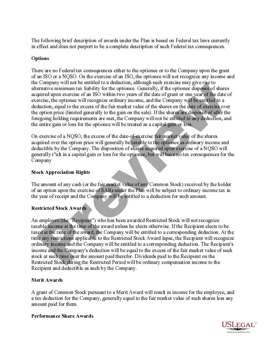 Preview Approval of Ambase Corporation's Stock Incentive Plan