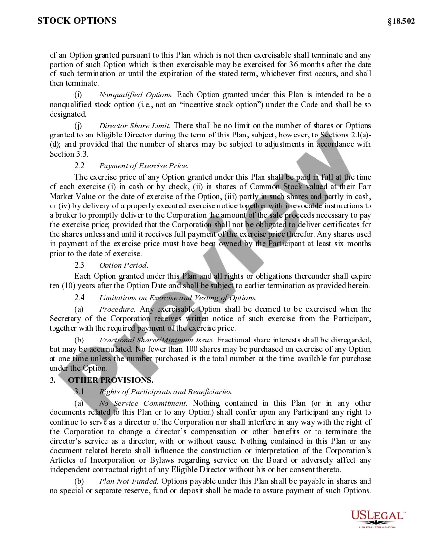 Get Eligible Directors' Stock Option Plan of Wyle Electronics Preview Eligible Directors' Stock Option Plan of Wyle Electronics
