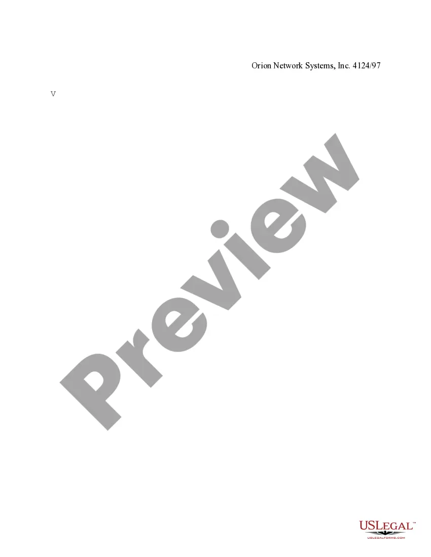 Get Nonqualified Stock Option Agreement of Orion Network Systems, Inc. Preview Nonqualified Stock Option Agreement of Orion Network Systems, Inc.