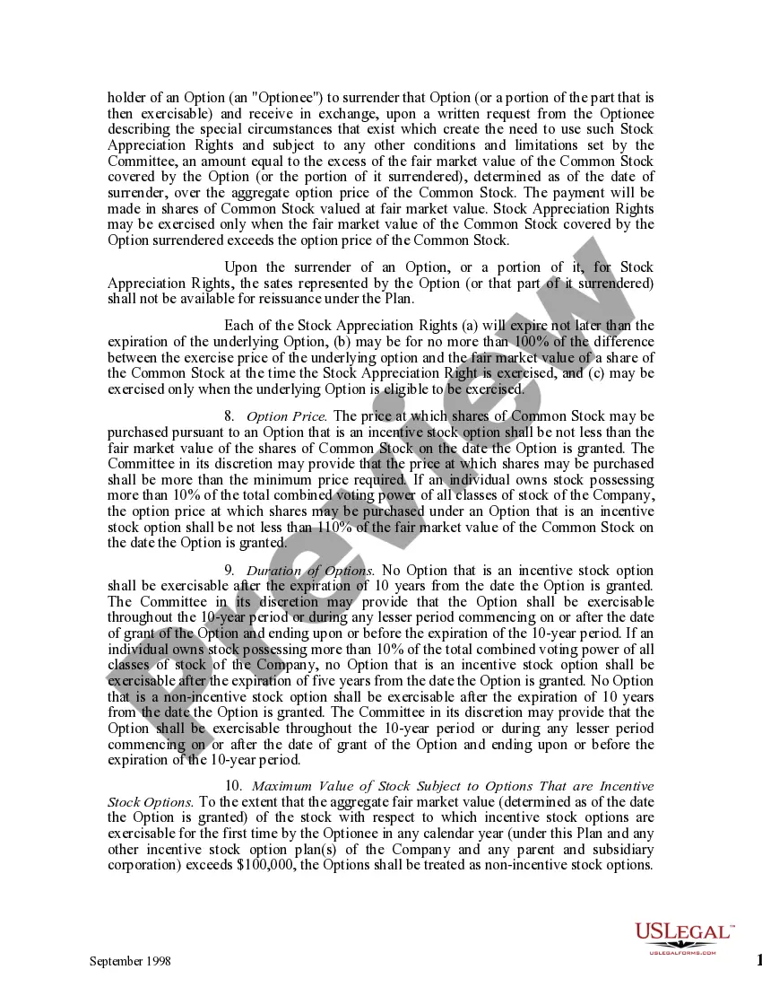 Get Stock Option Plan of Stewart Information Services Corp. for Region Managers Preview Stock Option Plan of Stewart Information Services Corp. for Region Managers