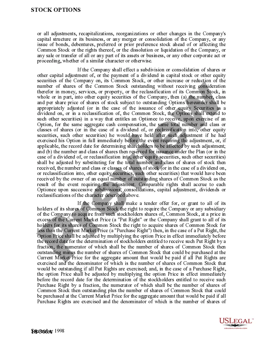 Get Stock Option Plan of Stewart Information Services Corp. for Region Managers Preview Stock Option Plan of Stewart Information Services Corp. for Region Managers