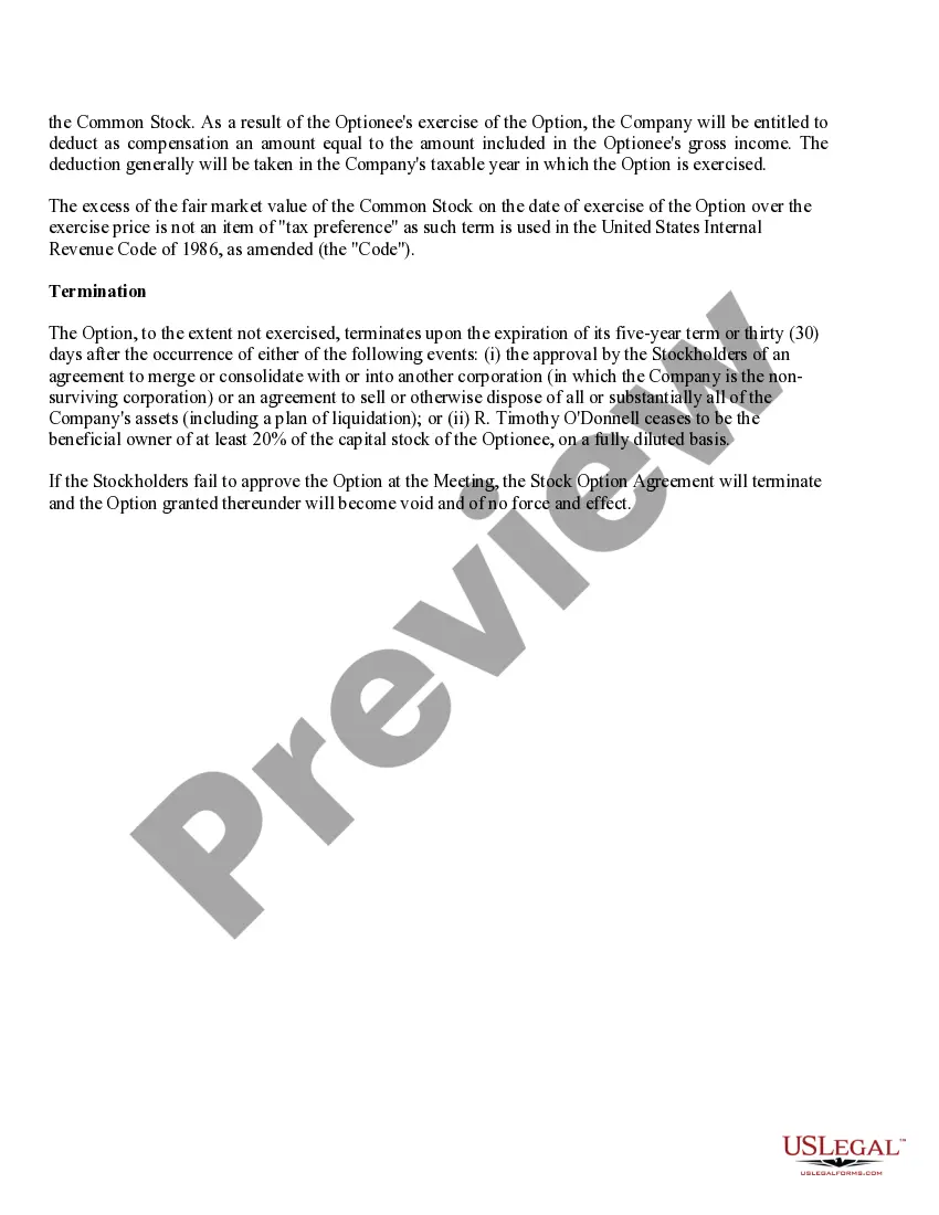 Get Approval of option grant Preview Approval of option grant