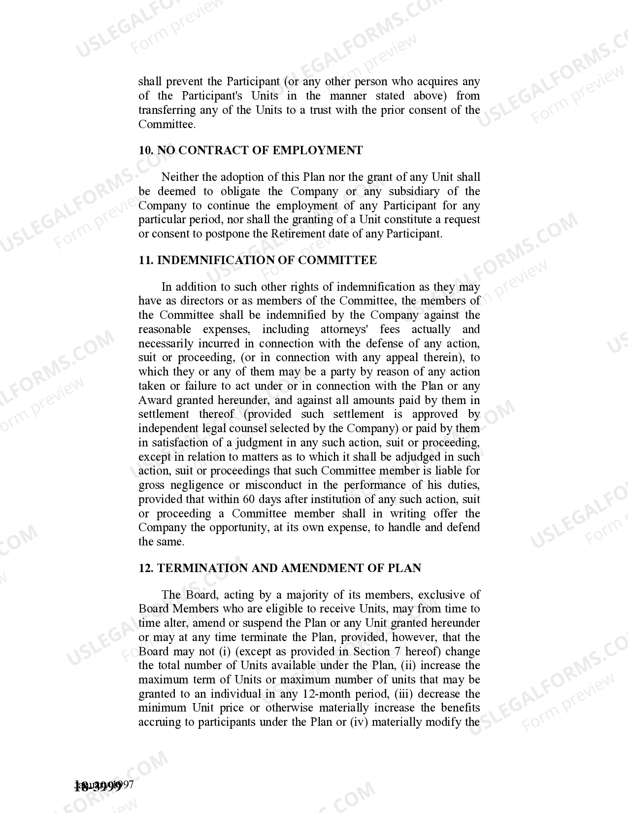 Stock Appreciation Right Plan of Helene Curtis Industries, Inc Stock