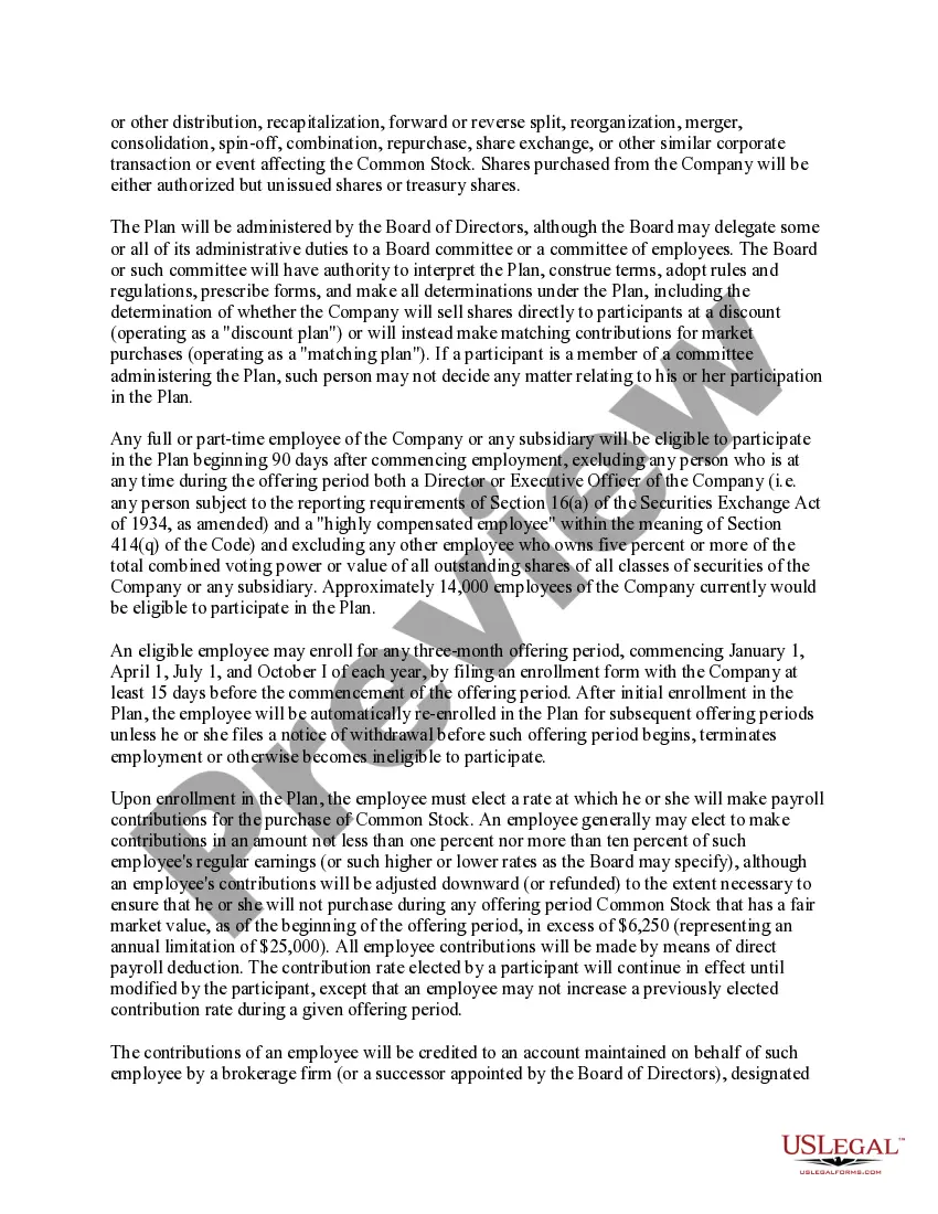 Get Approval of Employee Stock Purchase Plan of Charming Shoppes, Inc. Preview Approval of Employee Stock Purchase Plan of Charming Shoppes, Inc.