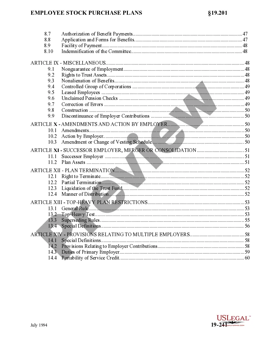 Preview Employee Stock Ownership Plan of Franklin Savings Bank - Detailed