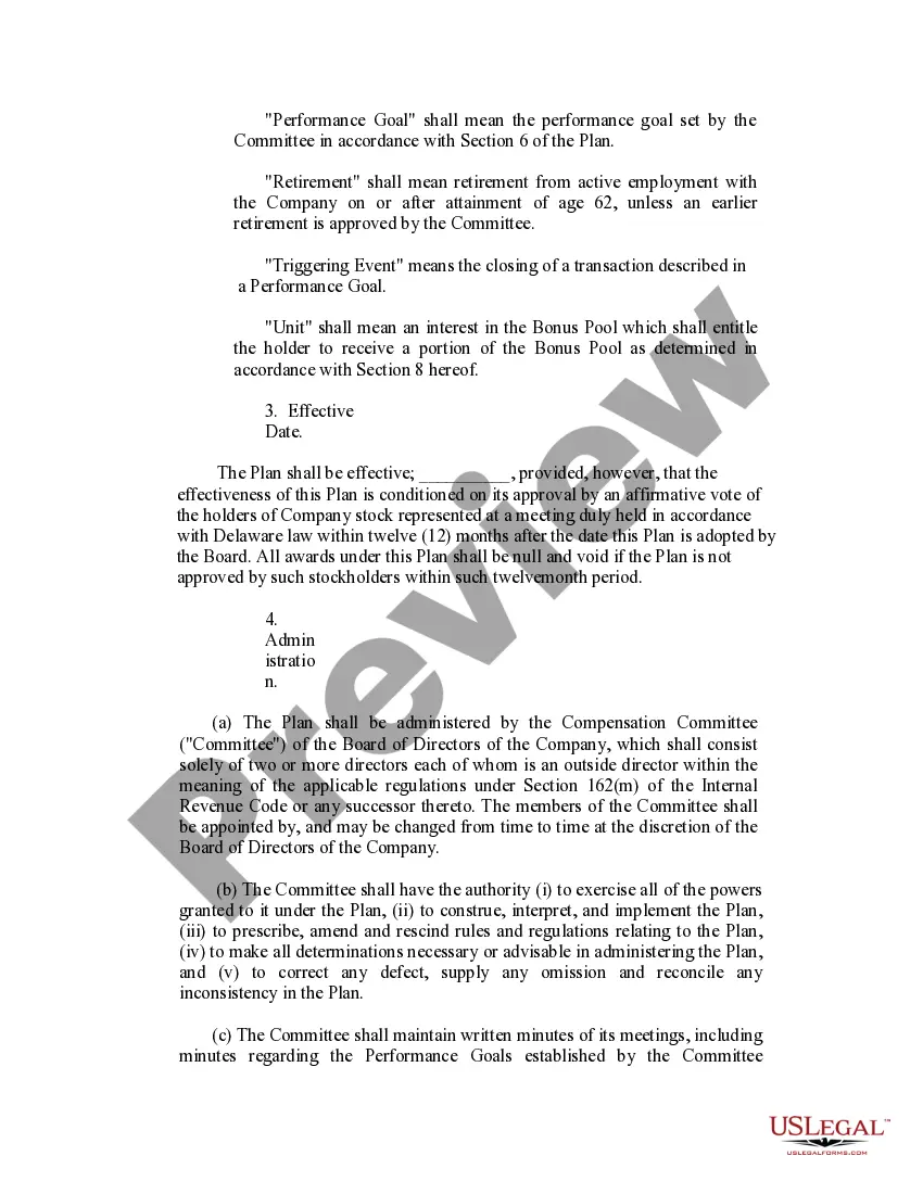 Preview Long Term Incentive Plan of Life Re Corp.