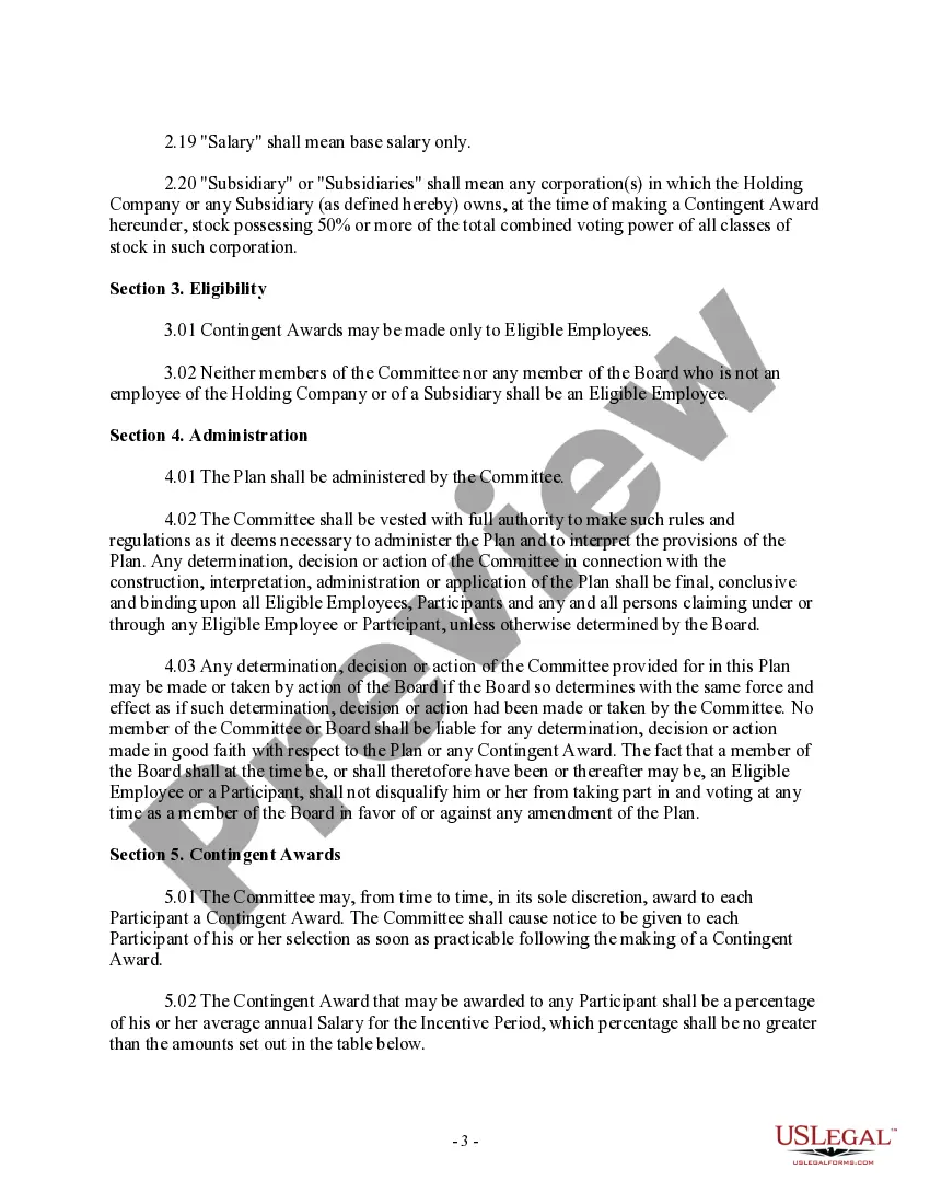 Preview Sustained Profit Growth Plan